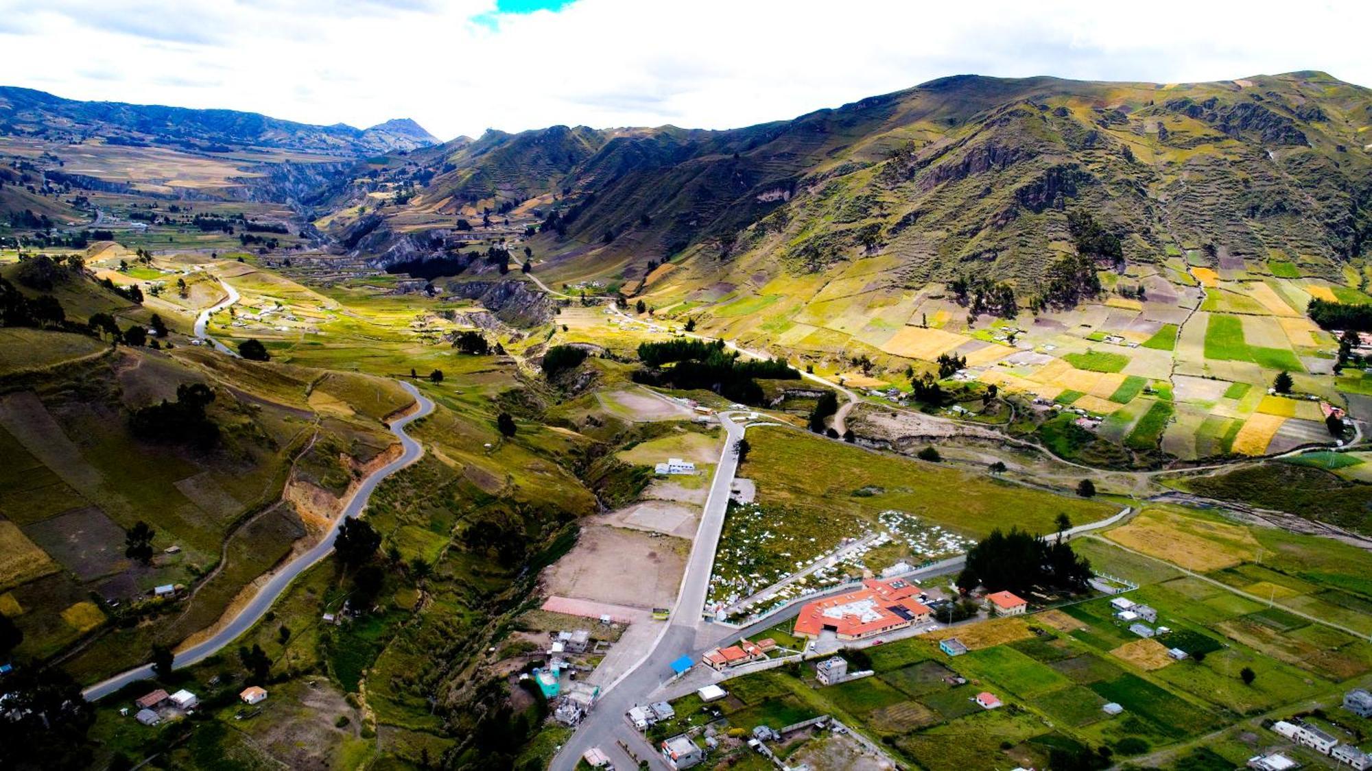 Mirador Oro Verde Quilotoa Zumbagua 외부 사진