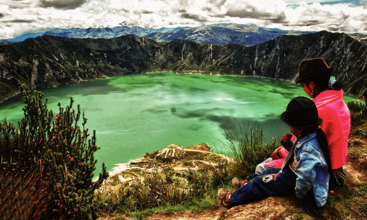 Mirador Oro Verde Quilotoa Zumbagua 외부 사진